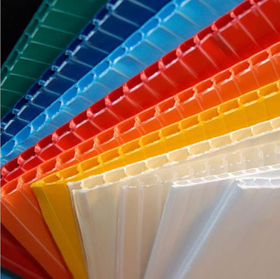 Fabrik Direct Polypropylen-Corrlex-Wellplatten-Plastikanzeige PP-hohles Blatt